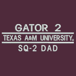 Gator 2 Dad L/S Fishing Shirt Design