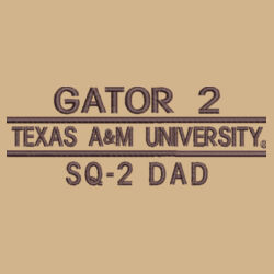 Gator 2 Dad Fishing Shirt Design