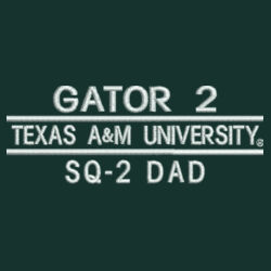 Gator 2 Dad Performance Fishing Shirt Design